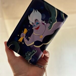 Disney Ursula Wallet - Black and Purple